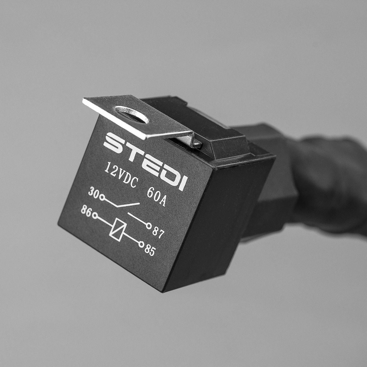 STEDI Driving Light Wiring Harness Dual Connector Dual 60 Amp Relay Plug And Play WIRQKFTSMARTDUAL