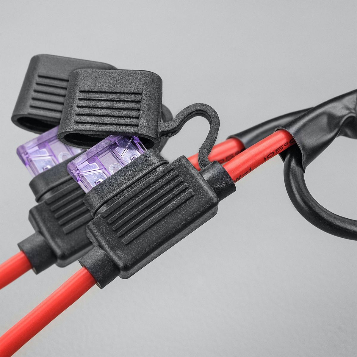 STEDI Driving Light Wiring Harness Dual Connector Dual 60 Amp Relay Plug And Play WIRQKFTSMARTDUAL