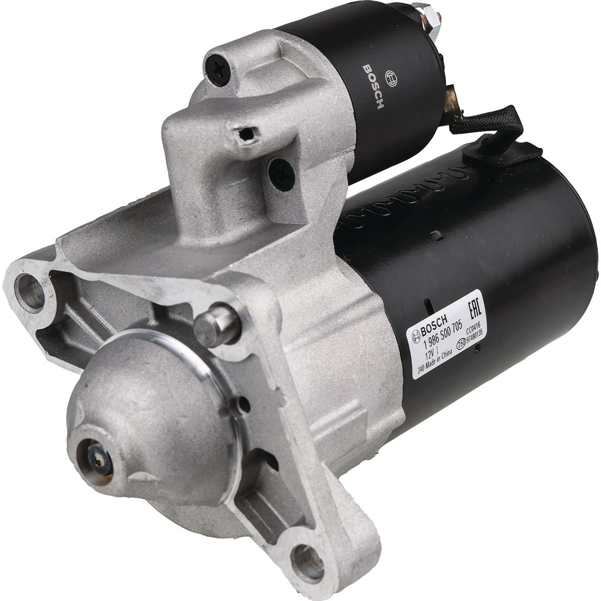 Bosch Starter Motor 12V 10Th Cw 1986S00705