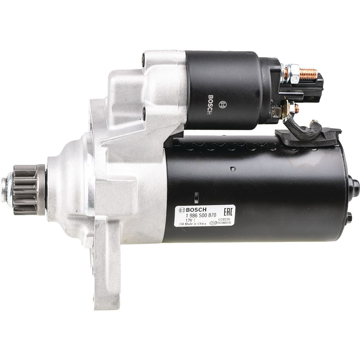 Bosch Starter Motor 12V 13Th Ccw 1986S00870