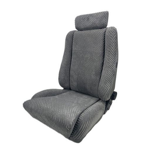 Autotecnica Sport Seat Grey Trim With Twin Adjusters & Lumber Support SP88GS