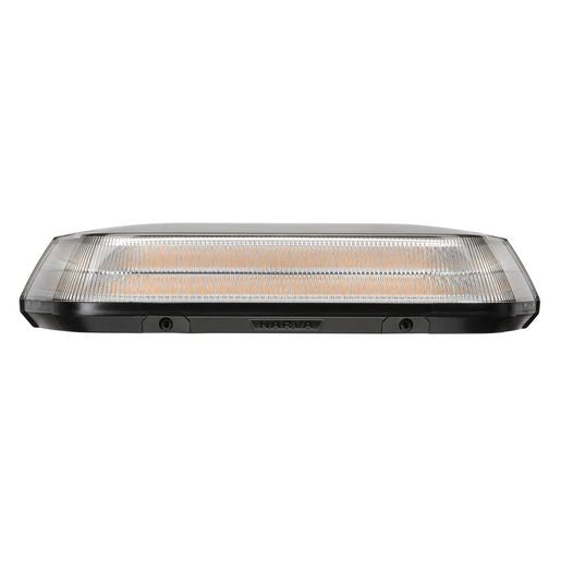 Narva Aerotech LED Light Box Amber Light Clear Lens Permanent Mount 380 X 200 X 89mm 85019AC