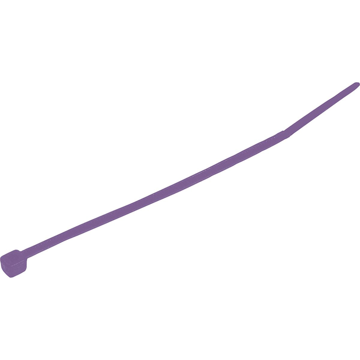 OEX Purple Nylon Cable Ties - 4.8mm X 200mm - 100 Pc ACX1465