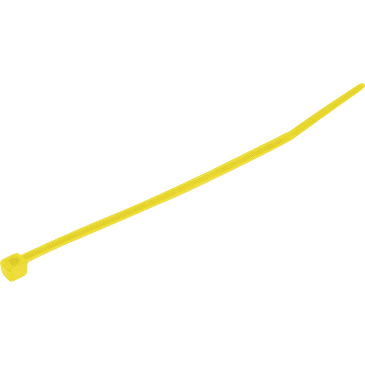 OEX Yellow Nylon Cable Ties - 4.8mm X 200mm - 100 Pc ACX1460