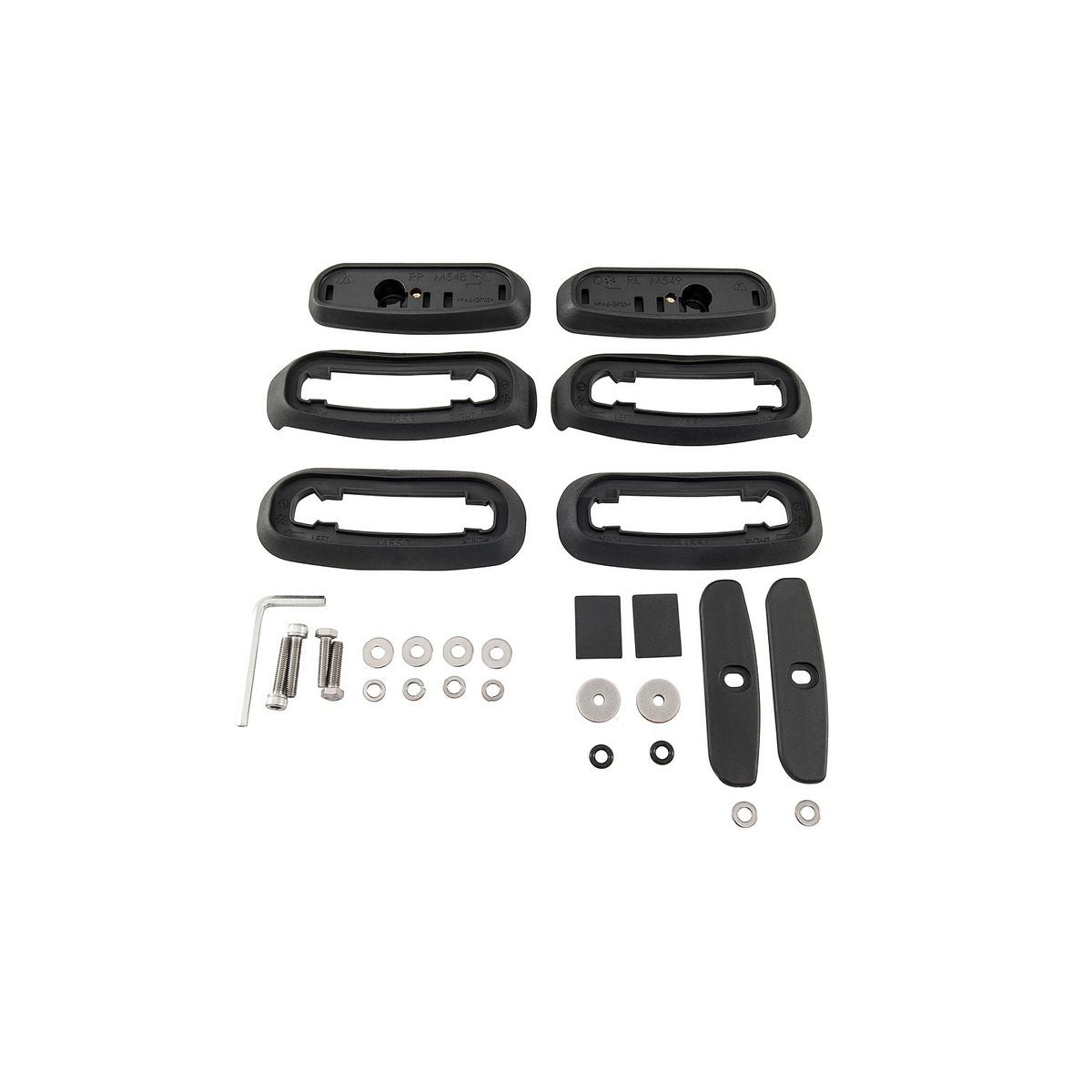 Rhino Rack Base Kit VW Amarok 2/11- (2Pcs) Rear RCP24R-BK