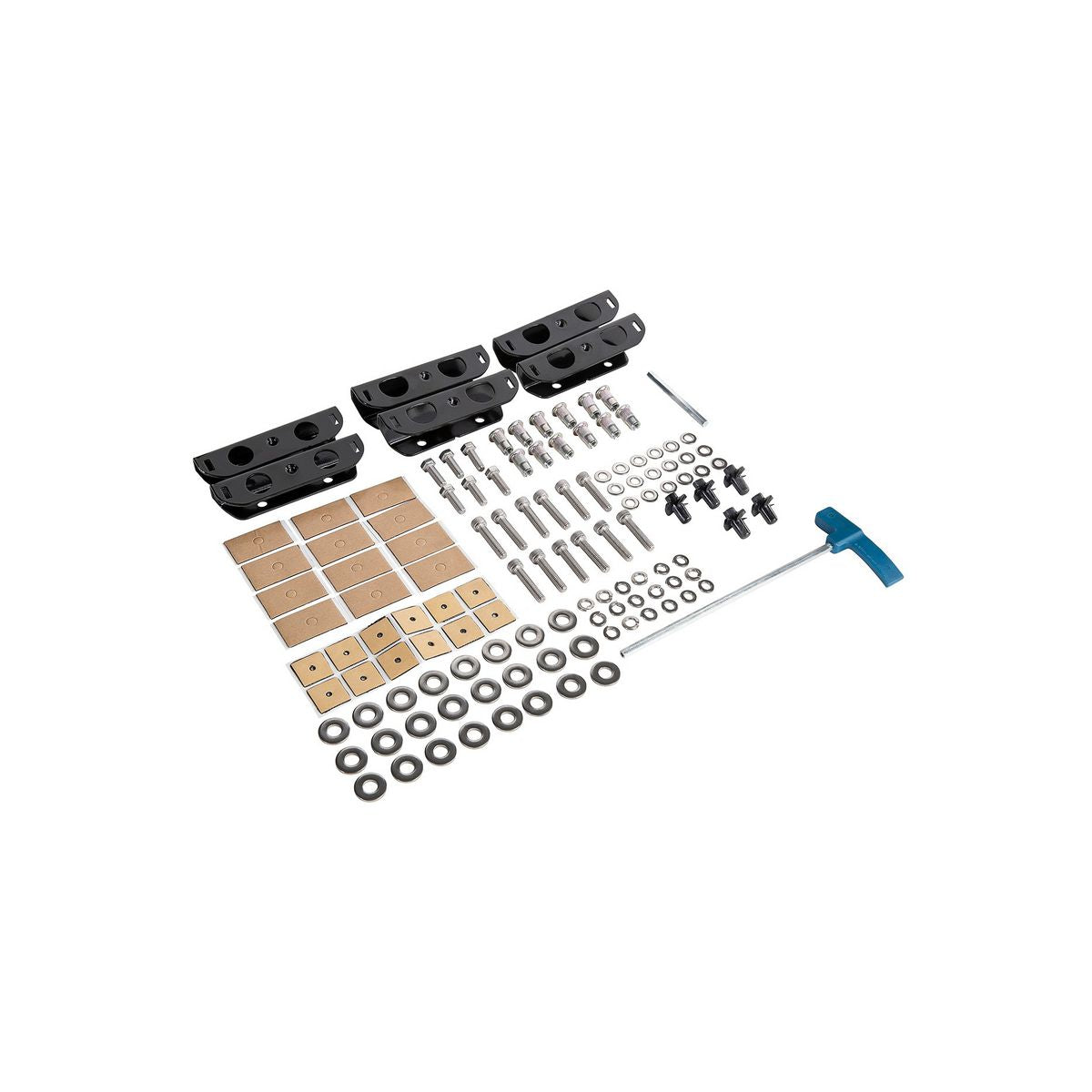 Rhino Rack Base Kit Staria Us4 (6 Pcs) RCP77-3-BK