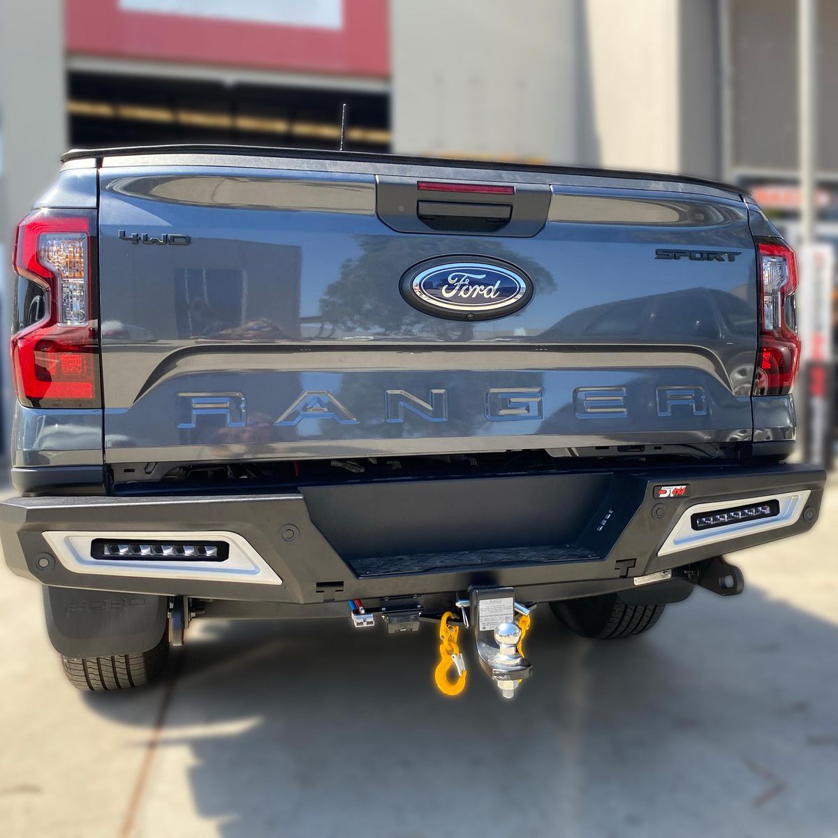 Drivetech 4X4 Steel Rear Bumper For Ford Ranger Px4 07/22 On DT-RBS006