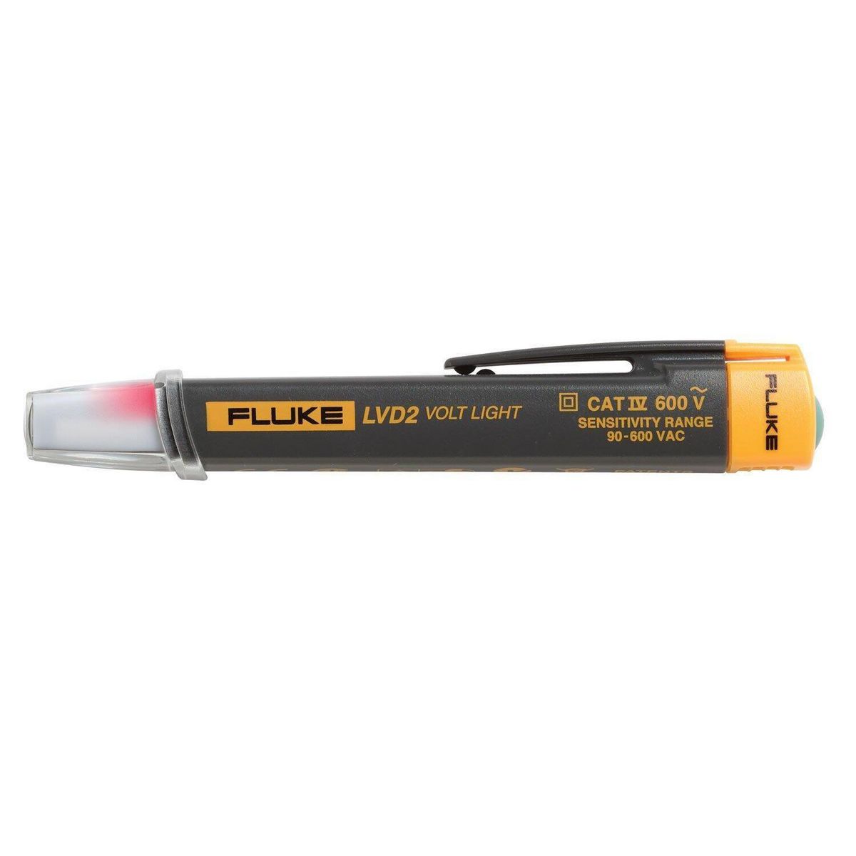 Fluke Volt Light Ac Voltage Detector And LED Flashlight, Pen Style FLULVD2
