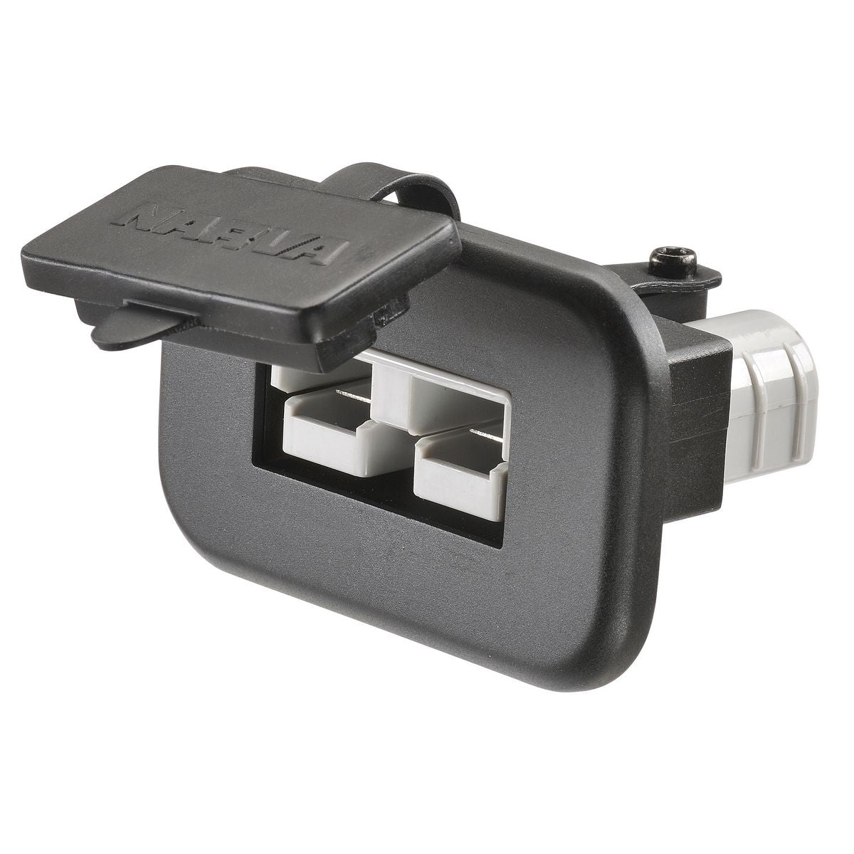 Narva Connector Single 50A Flush Mount 81110BL