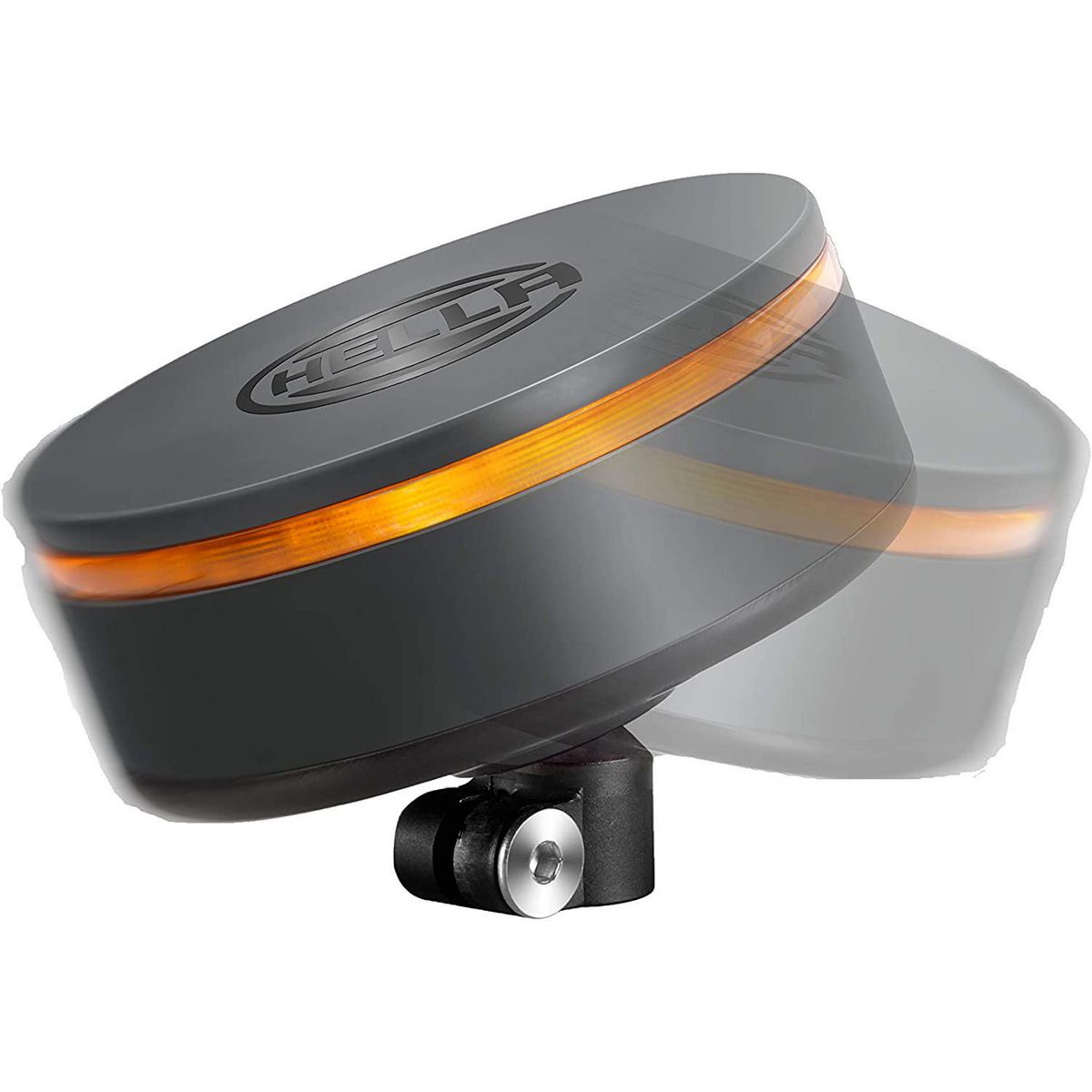 HELLA K-Led Rebelution Rotating Amber Beacon 10-30V Flexi Pole Mount 2RL455256011