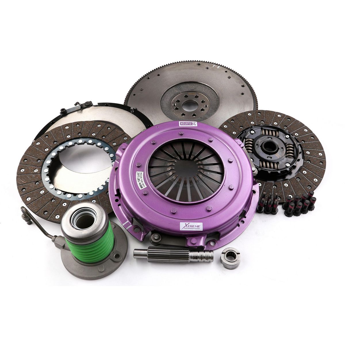 Xtreme Clutch Kit Performance Twin Sprung Organic KFD27695-2A