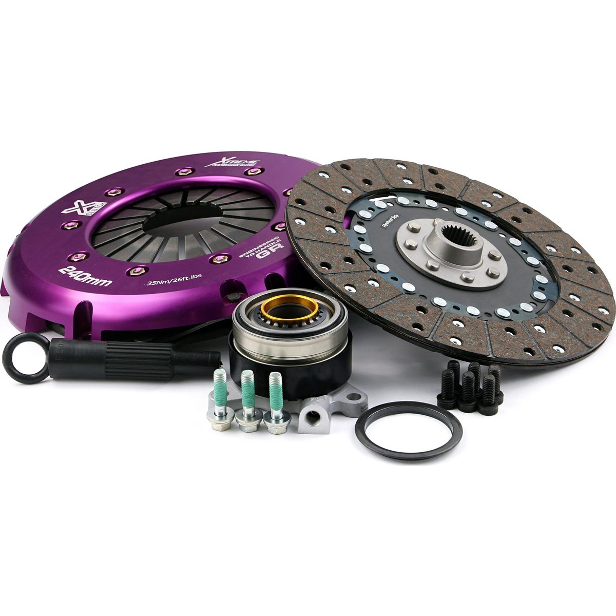 Xtreme Clutch Kit Performance Solid Organic KTY24447-1G