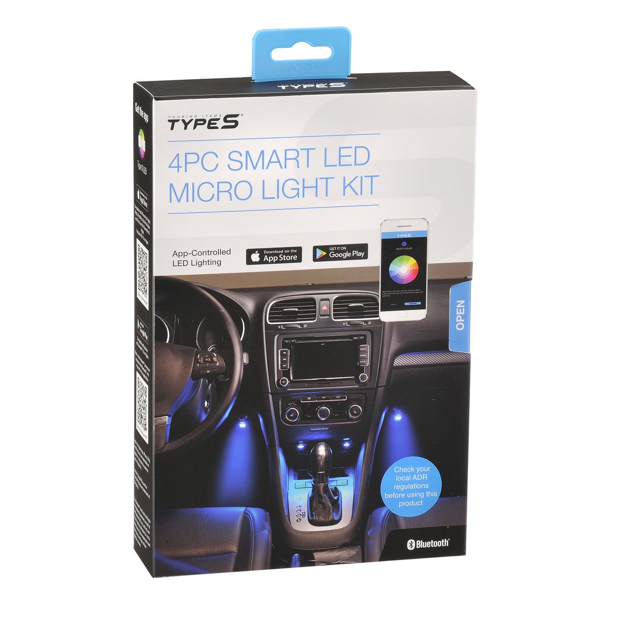 Type S Plug & Glow Smart Multi-Colour Micro Light Kit 4 Piece LM55391