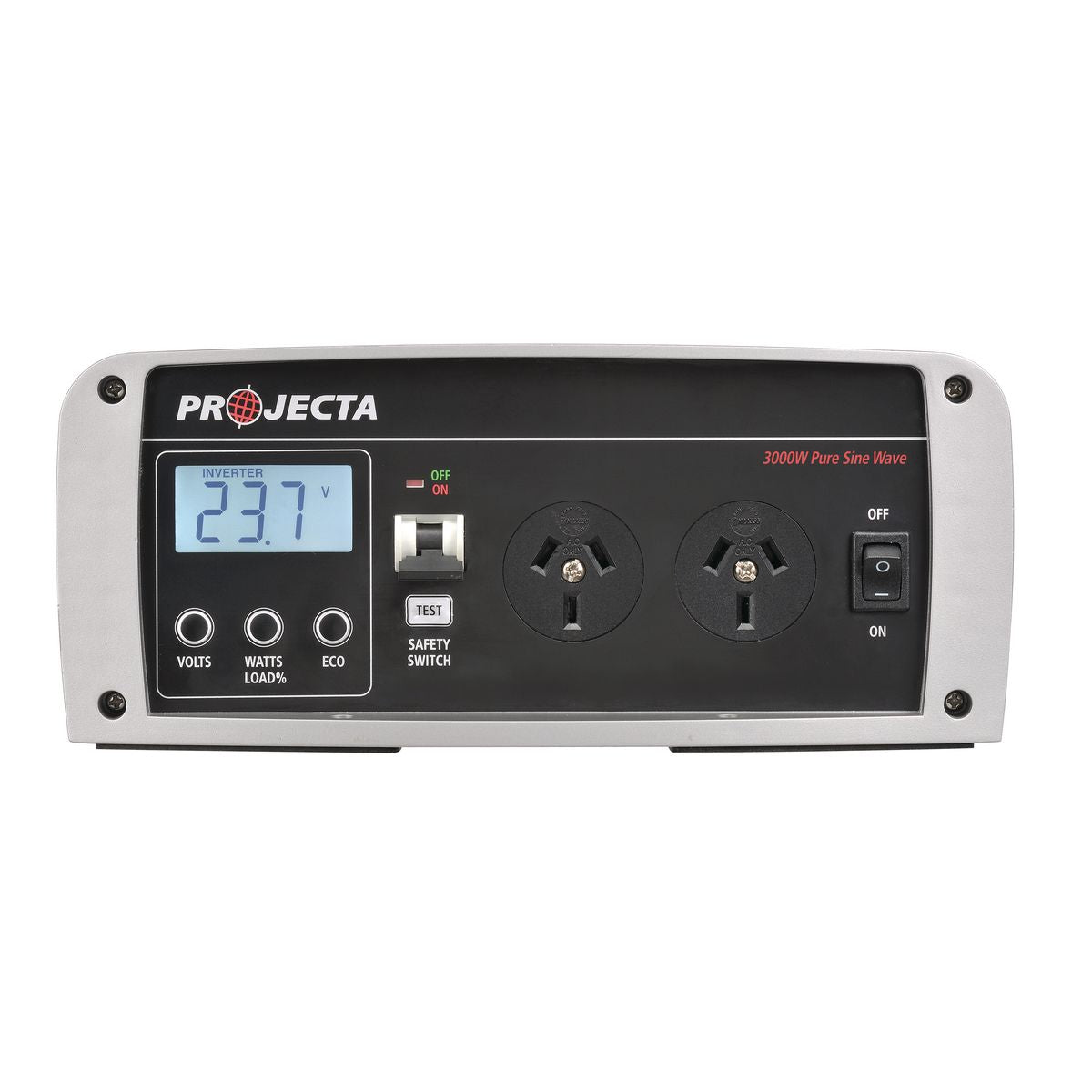 Projecta 24V 3000W Pure Sine Wave Inverter With Ac Changeover Switch IP3000-24V2
