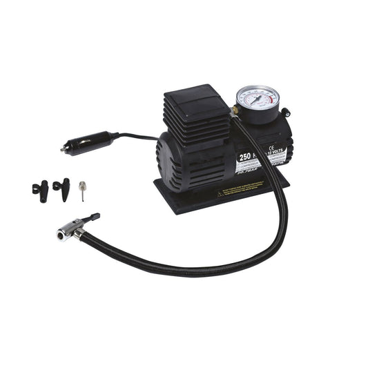 Gear Up Air Compressor 12V 250PSI With Gauge GUAC250