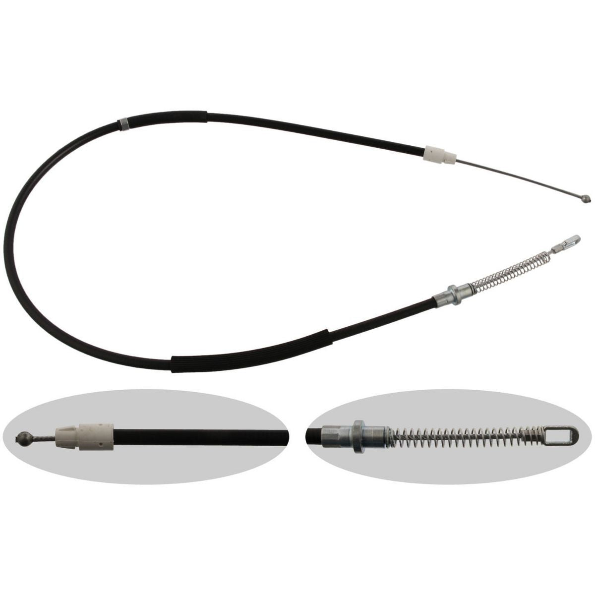 SWAG Cable Pull Parking Brake 10 93 7273