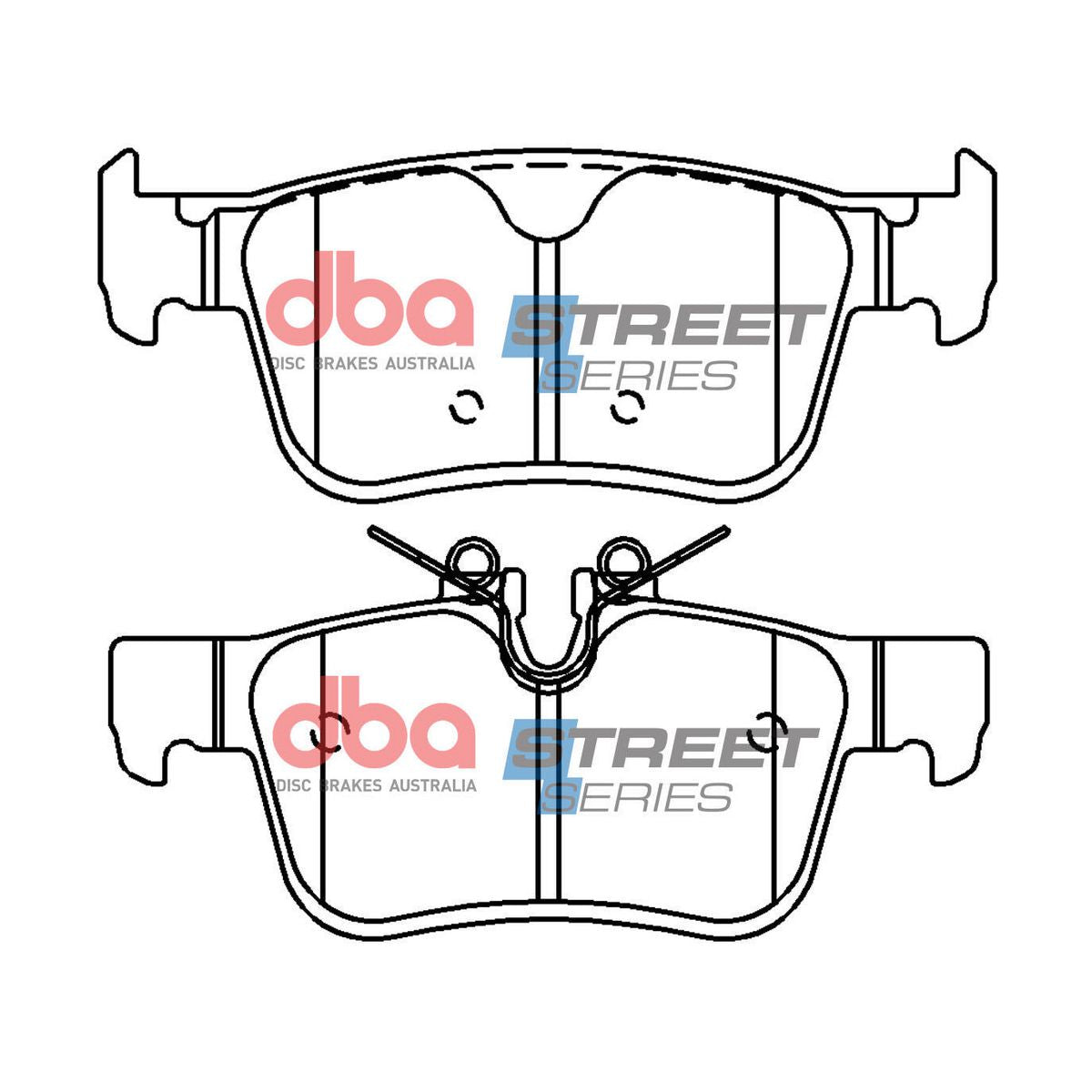 DBA Street Series Brake Pad Set  DB15117SS