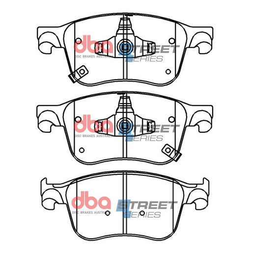 DBA Street Series Brake Pad Set  DB15087SS