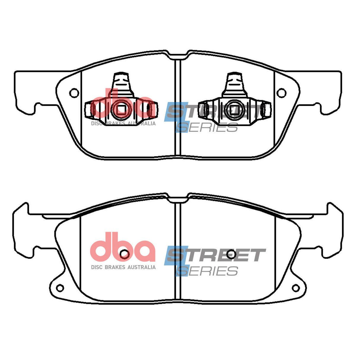 DBA Street Series Brake Pad Set  DB15089SS