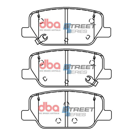DBA Street Series Brake Pad Set  DB15090SS