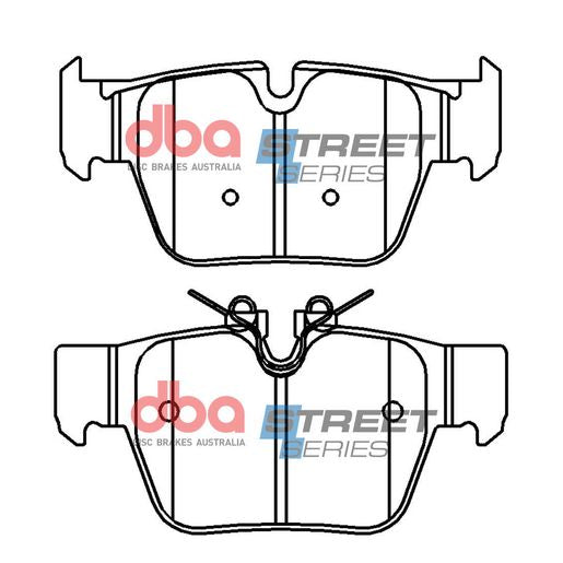 DBA Street Series Brake Pad Set  DB15128SS