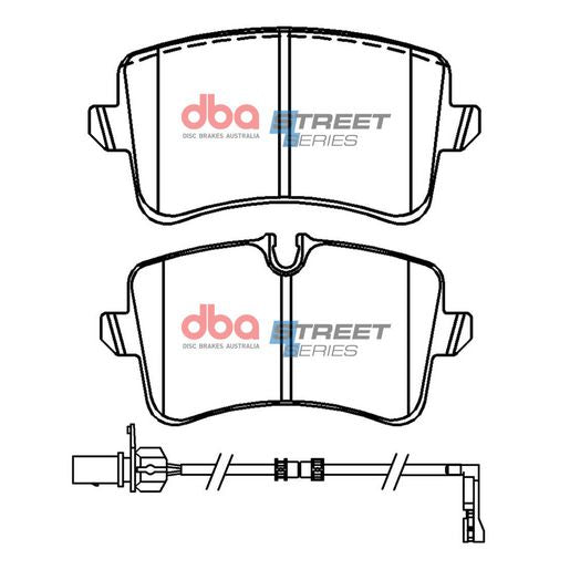 DBA Street Series Brake Pad Set  DB15101SS