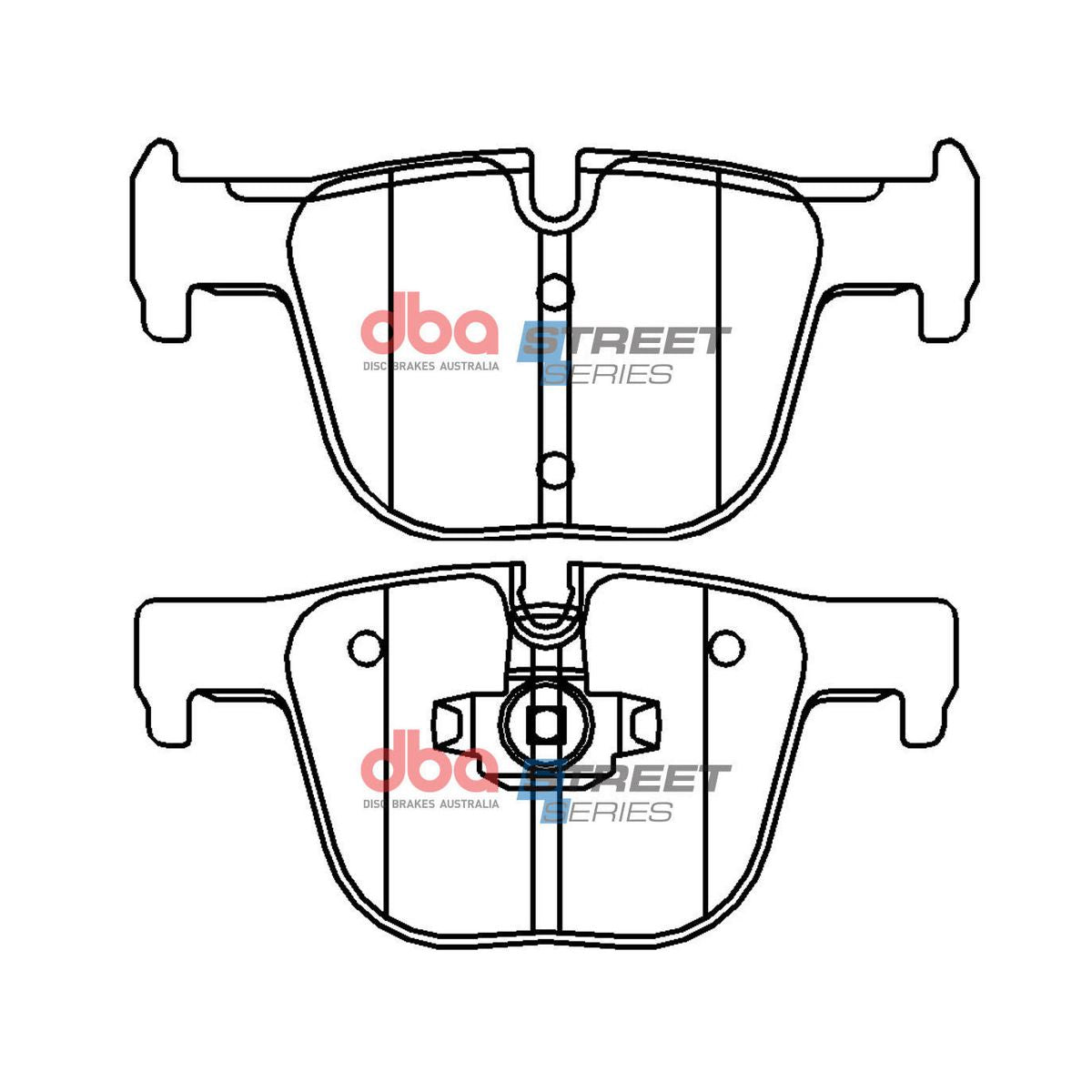 DBA Street Series Brake Pad Set  DB15126SS