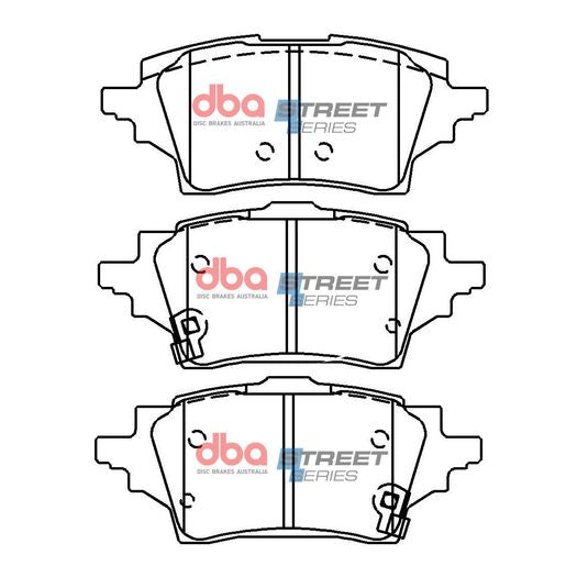 DBA Street Series Brake Pad Set  DB15137SS