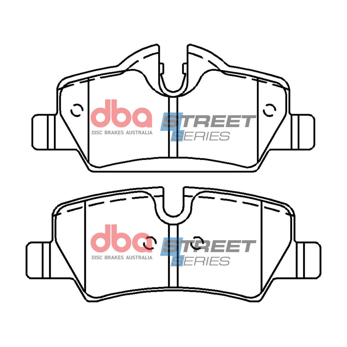 DBA Street Series Brake Pad Set  DB15135SS