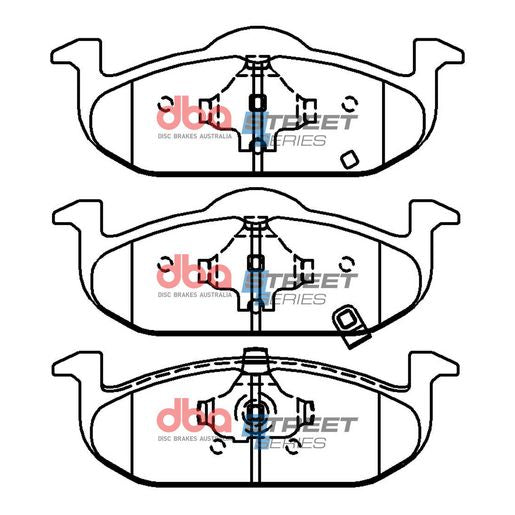 DBA Street Series Brake Pad Set  DB15065SS