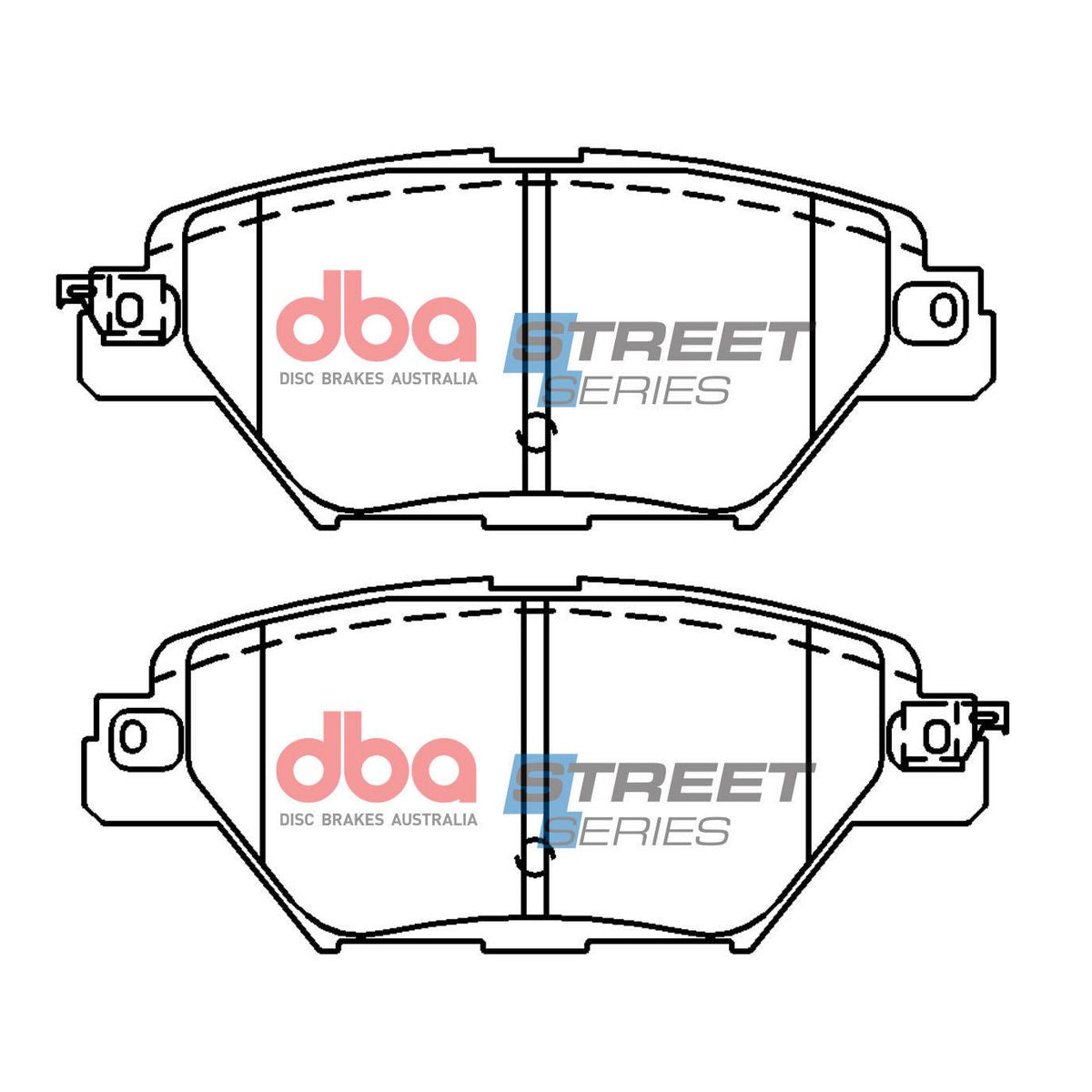 DBA Street Series Brake Pad Set  DB15076SS