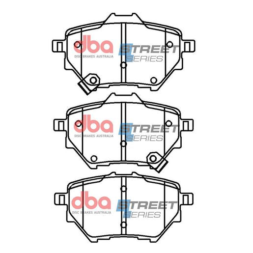 DBA Street Series Brake Pad Set  DB15084SS