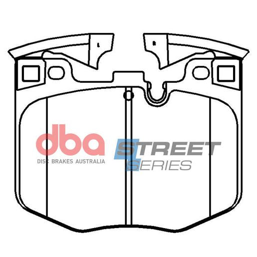 DBA Street Series Brake Pad Set  DB15107SS