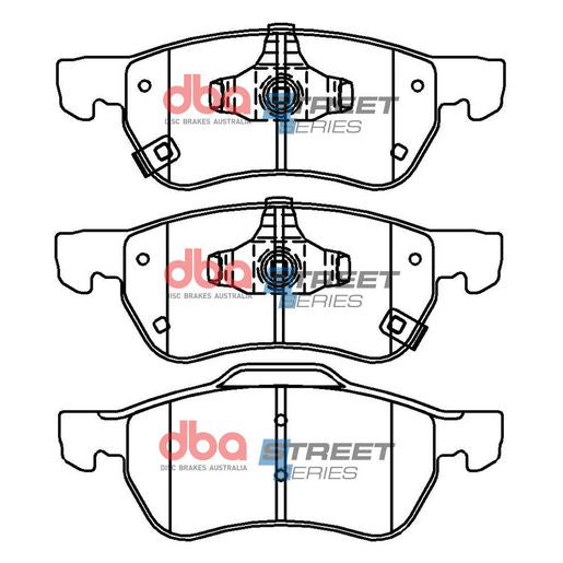 DBA Street Series Brake Pad Set  DB15064SS