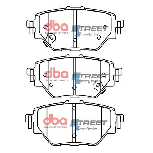 DBA Street Series Brake Pad Set  DB15066SS
