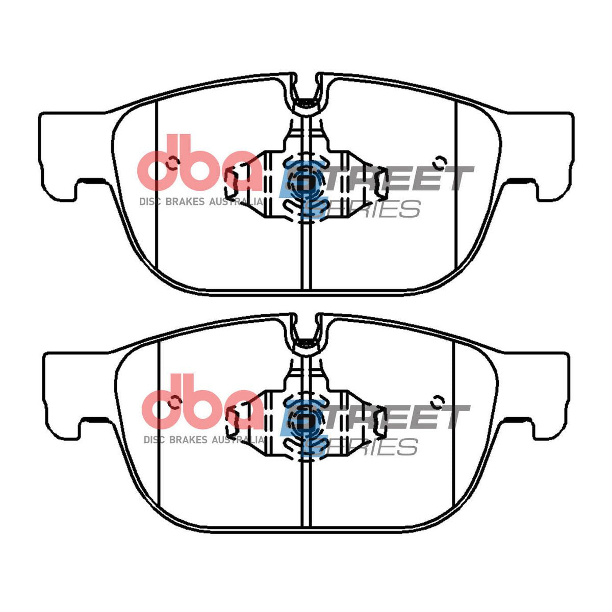 DBA Street Series Brake Pad Set  DB15116SS