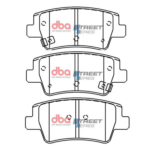 DBA Street Series Brake Pad Set  DB15139SS