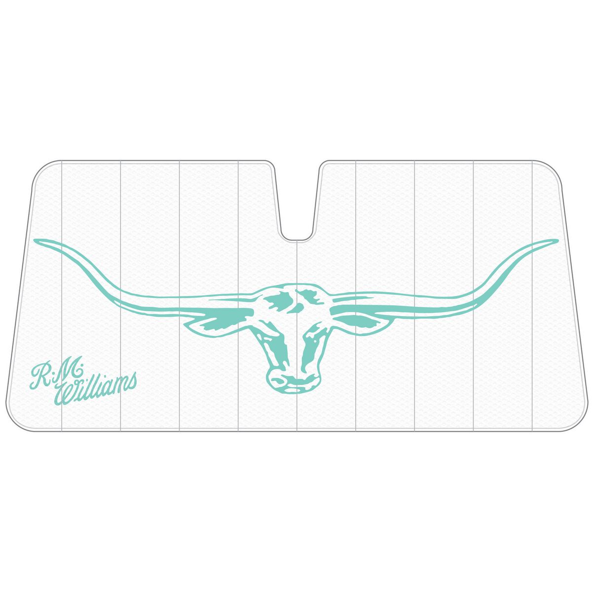 R.M. Williams Longhorn Jillaroo Sunshade - Aqua WSRM21AQU