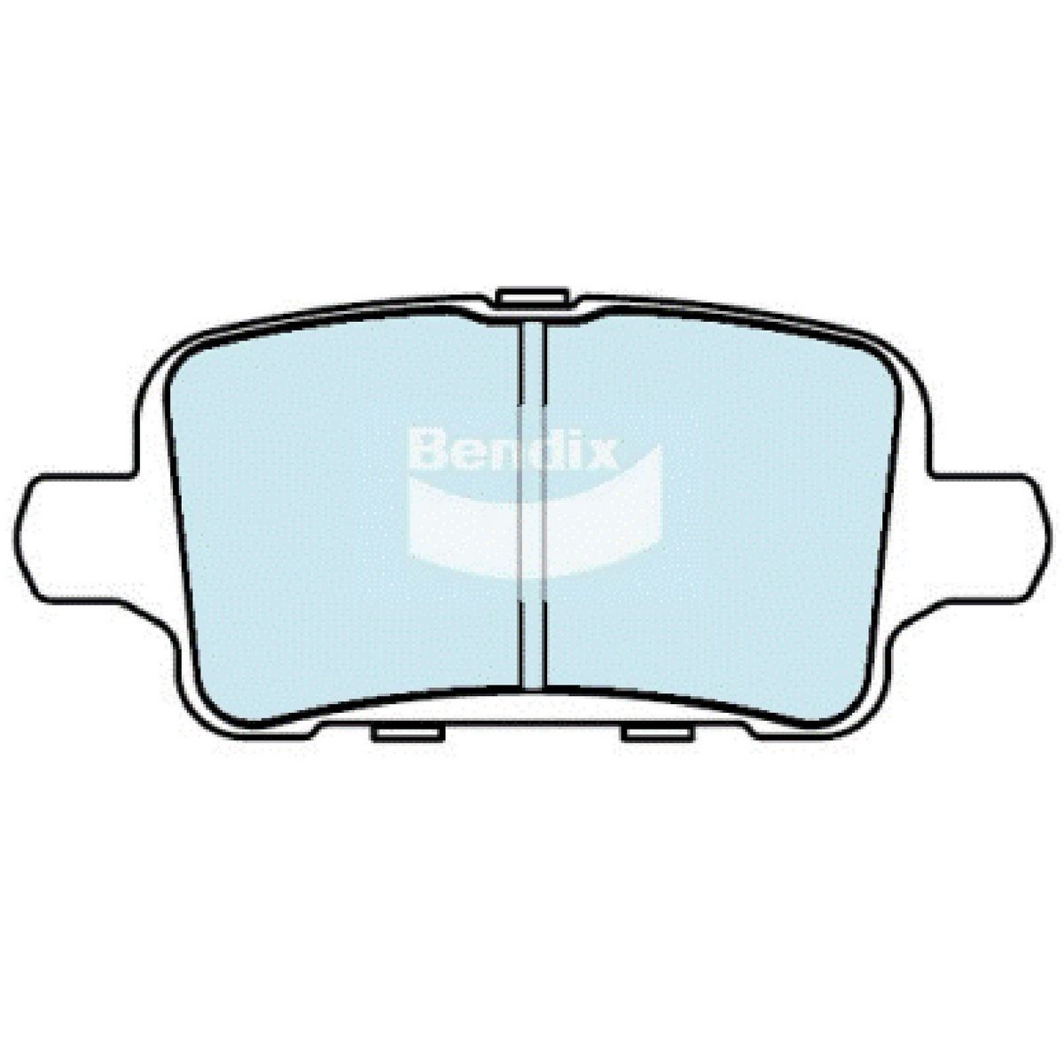 Bendix GCT Brake Pad Set DB2584 GCT
