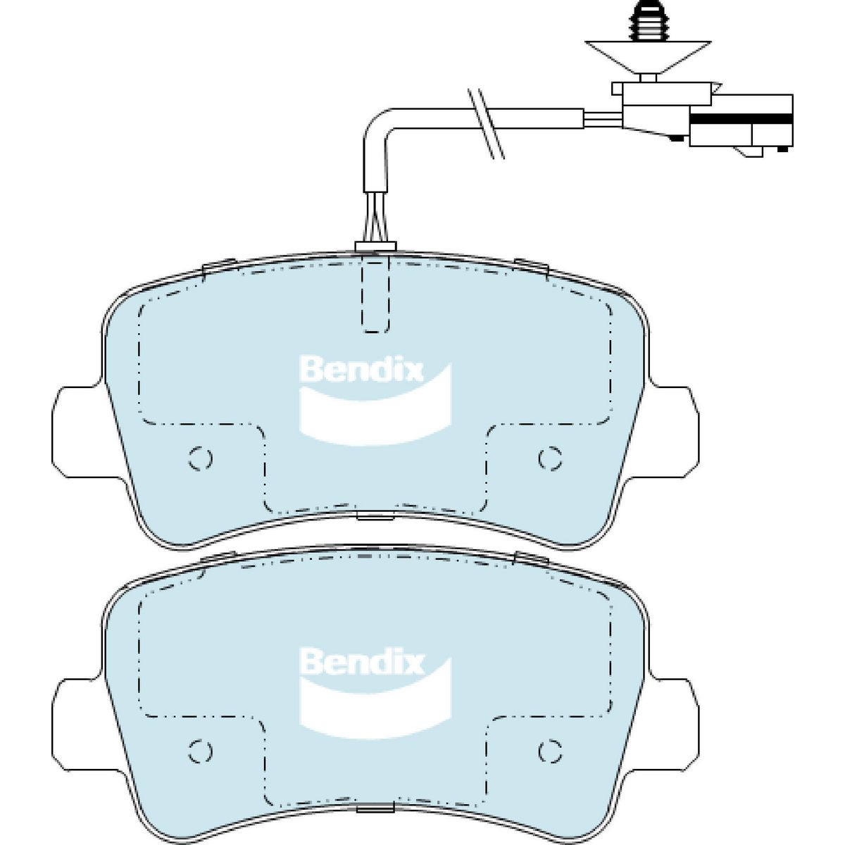 Bendix HD Disc Pad Set DB2477 HD