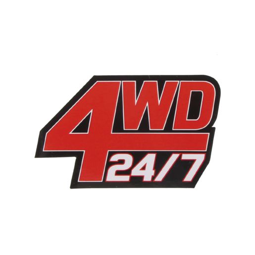 Snatch 4WD 24/7 Sticker - SSTK230008
