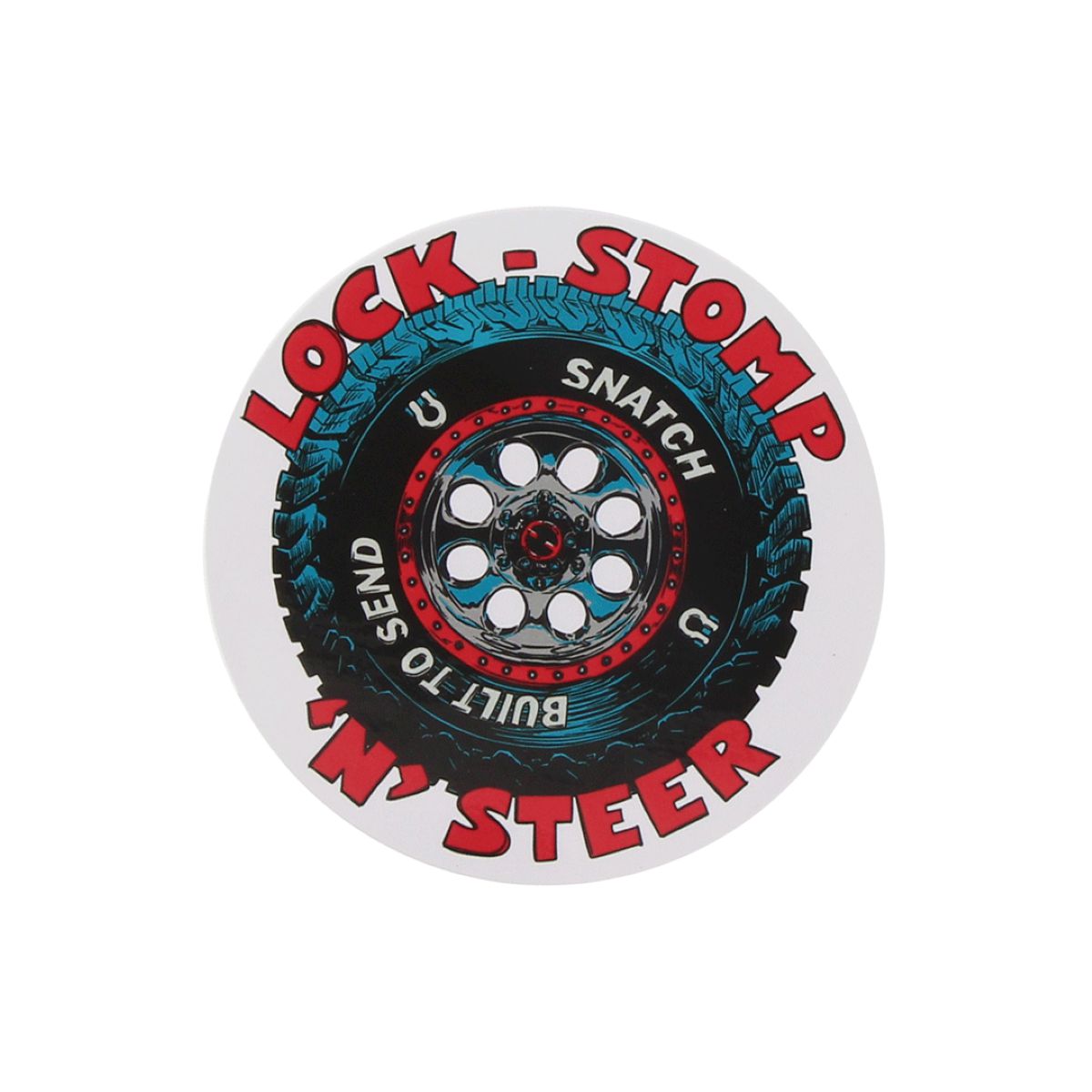 Snatch Lock Stompnsteer Sticker - SSTK230006