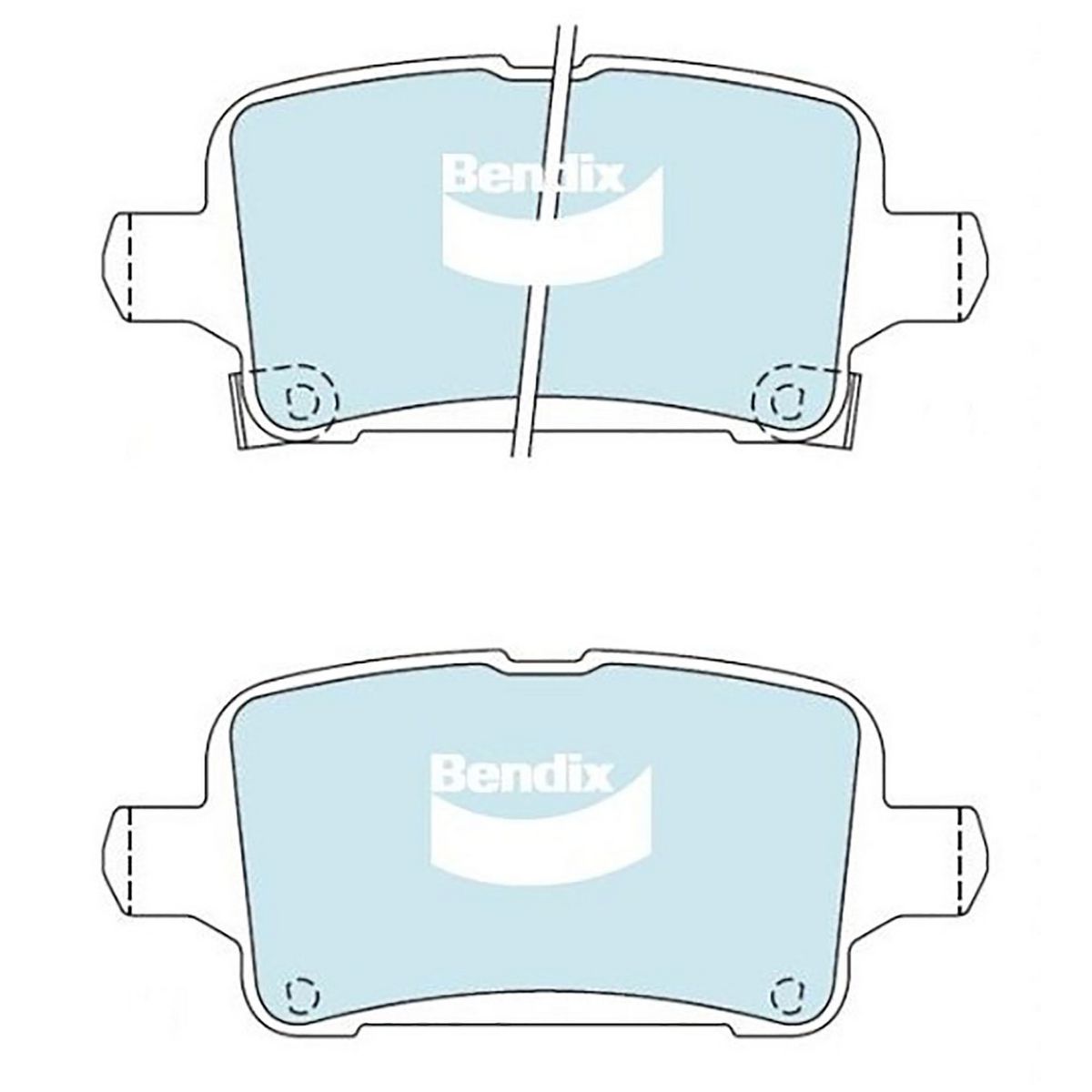 Bendix Brake Pad Set - Euro+ DB2488 EURO+