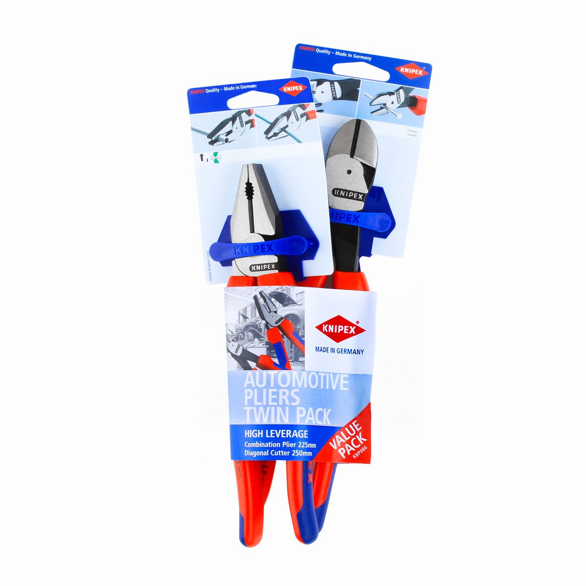 Knipex Automotive Pliers Twin Pack KBP086