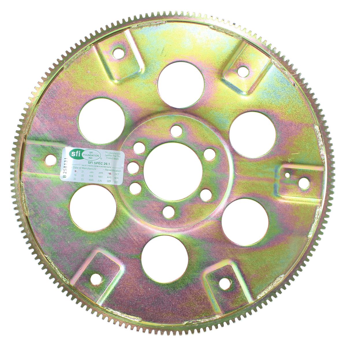 Aeroflow 168T Int Bal Sfi Flexplate Neutral Early H/Duty Fits SBC 350