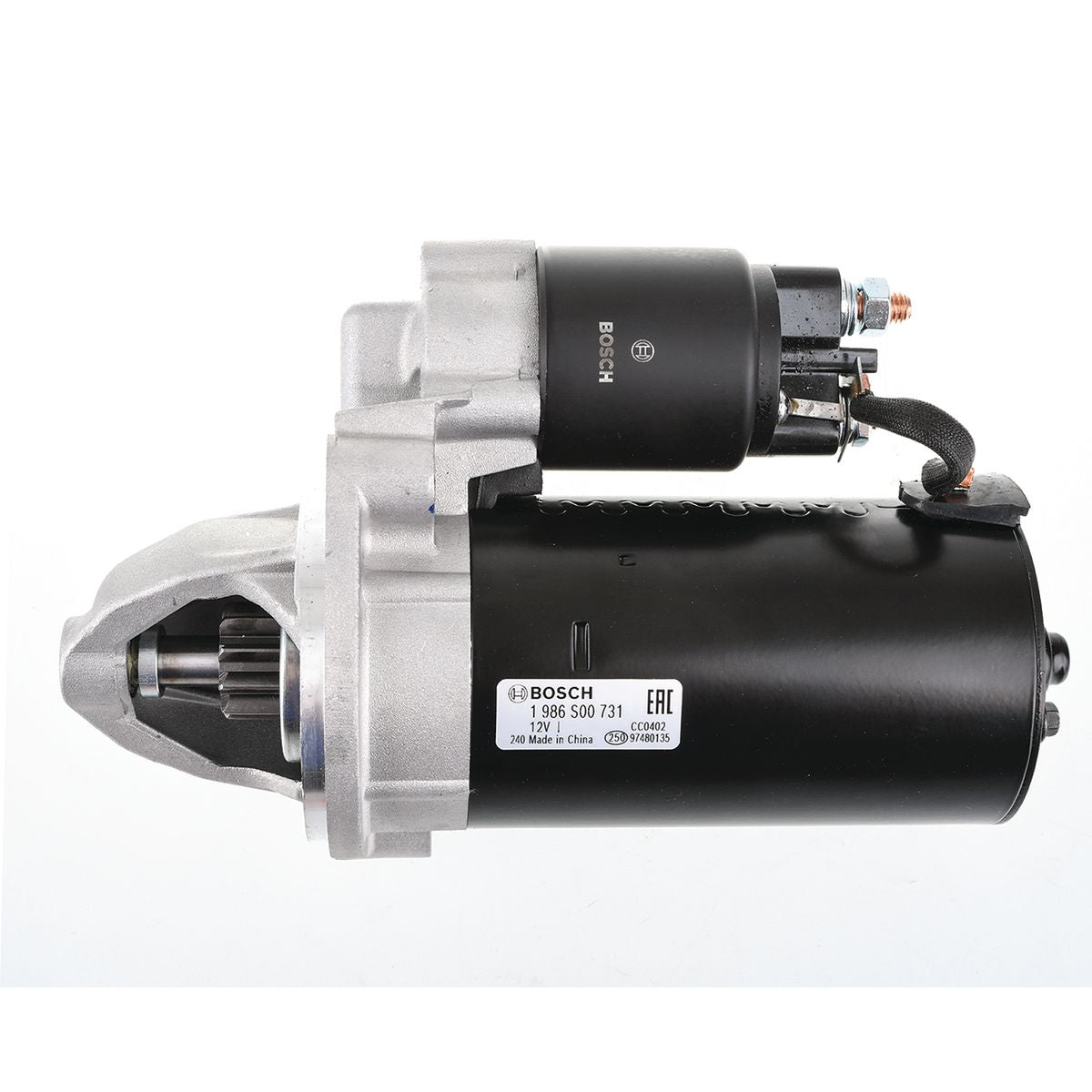 Bosch Starter Motor 12V 10Th Cw 1986S00731