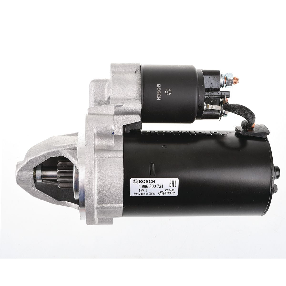 Bosch Starter Motor 12V 10Th Cw 1986S00731