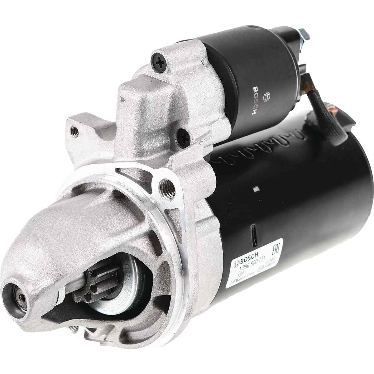 Bosch Starter Motor 12V 10Th Cw 1986S00731