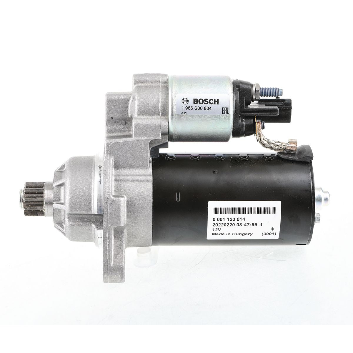 Bosch Starter Motor 12V 10Th Ccw 1986S00804