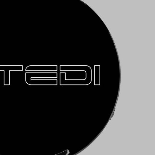STEDI Type-X 7 Inch Driving Light Cover Stencil CVRTYPE7INXSTENCIL